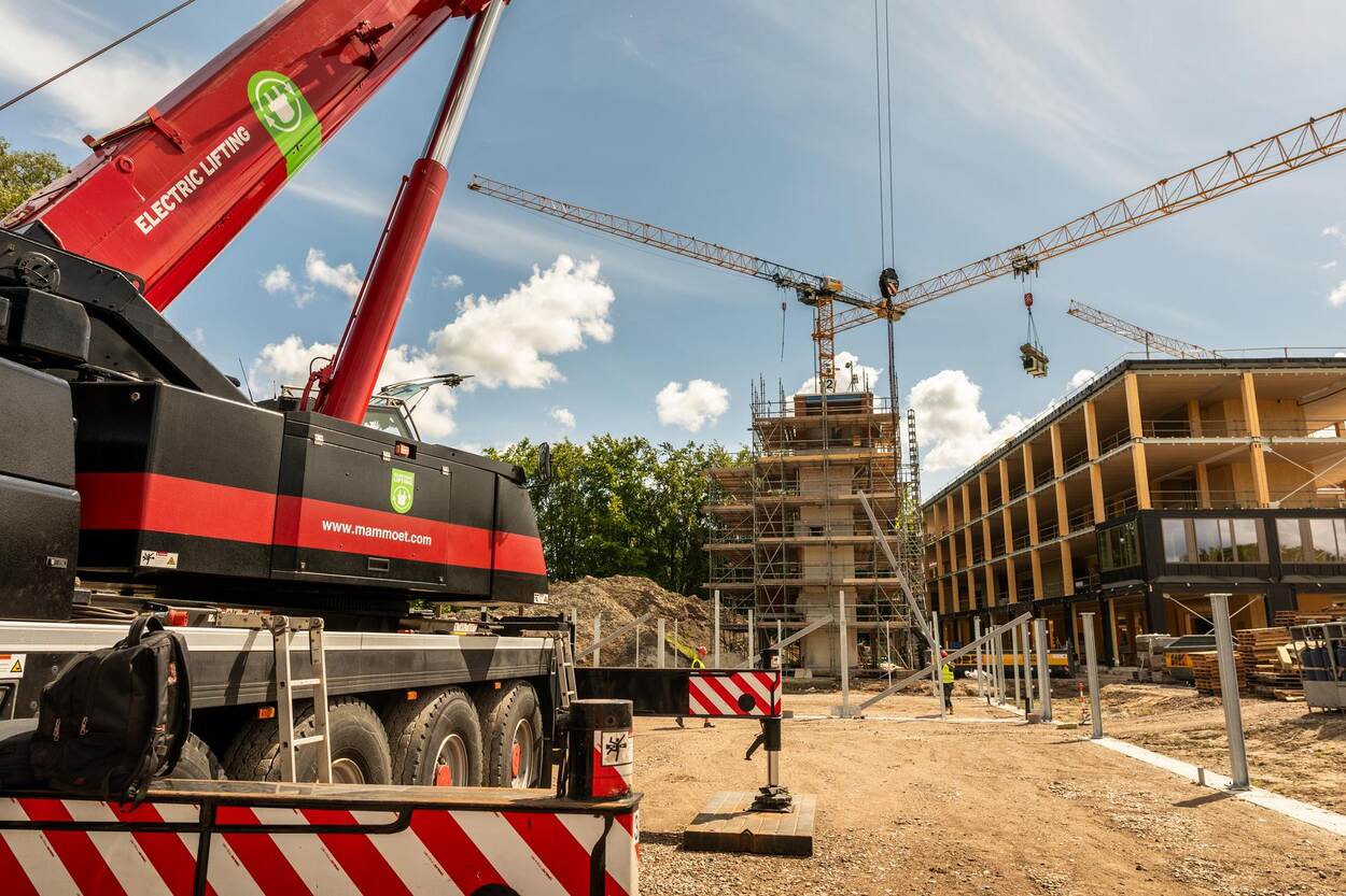 Electrische bouwmachine, Mandemaat, Assen