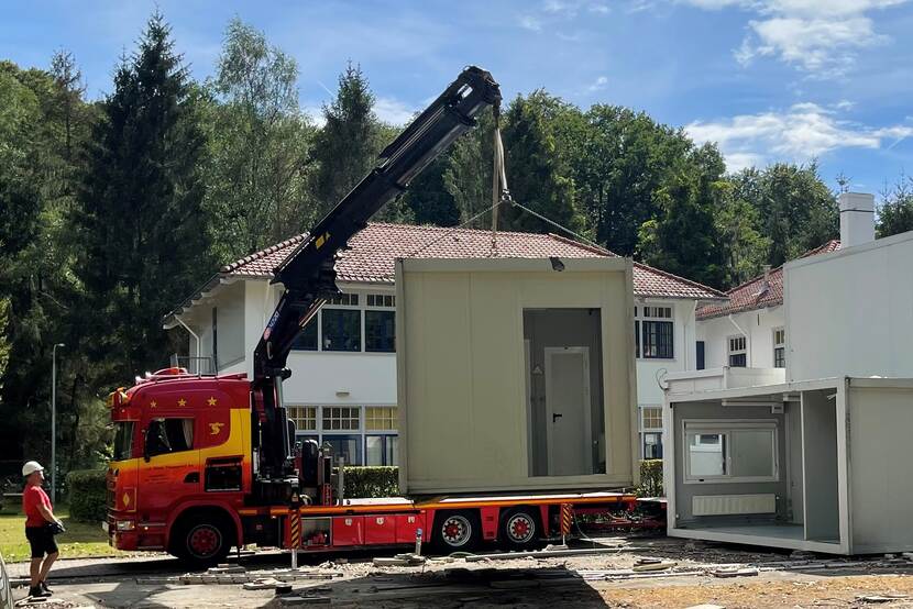 Duurzame sloop containerunits Defensie