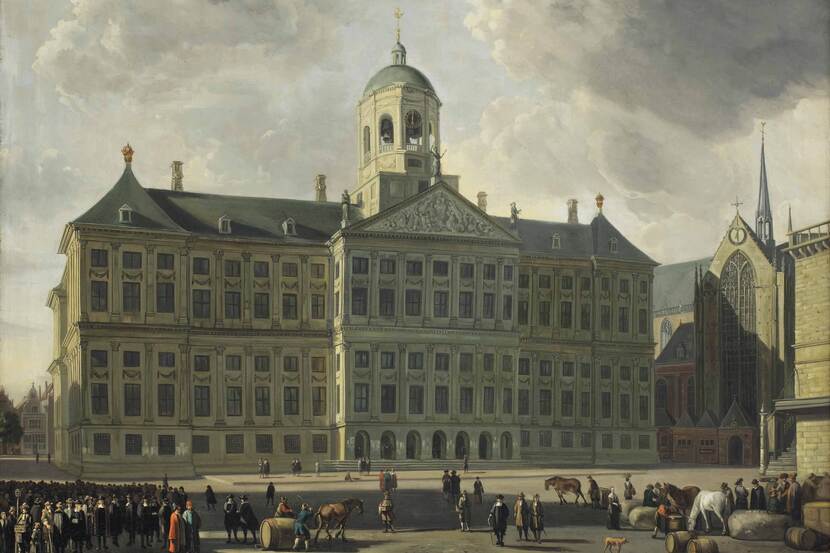 Stadhuis Amsterdam rond 1670