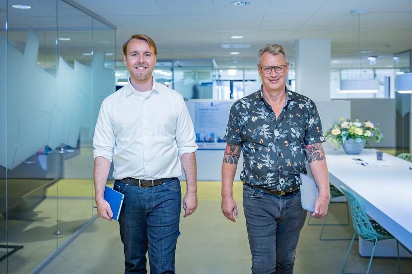 Floris Albers en Lex van Grieken