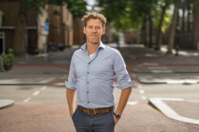 Portret van Leon Koijen.