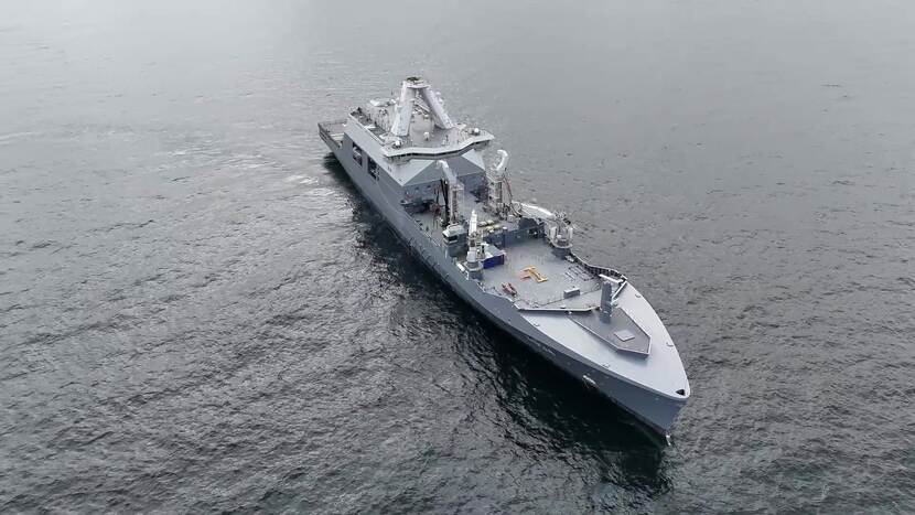 Combat Support Ship Den Helder
