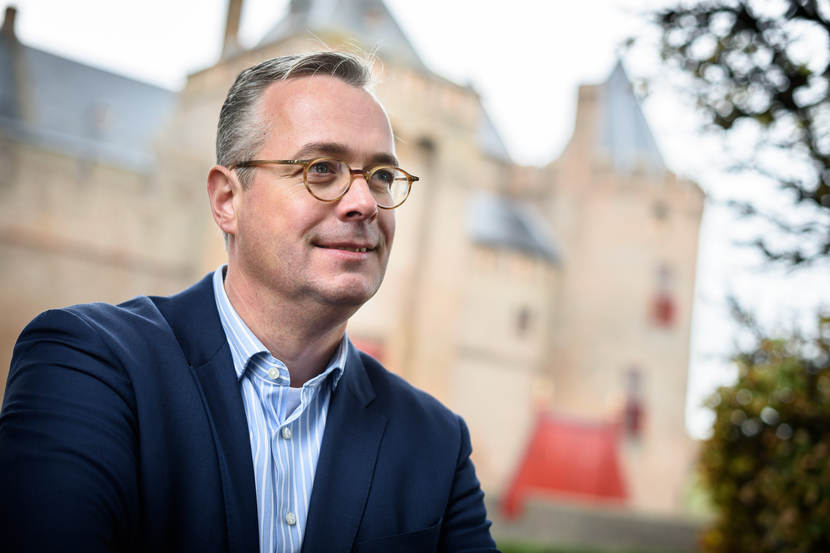 Op de voet, Muiderslot