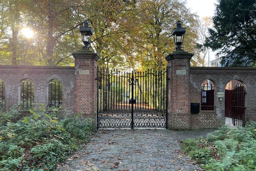 Sorghvliet, entree