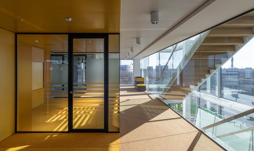Rijkskantoor Fellenoord 15 in Eindhoven interieur