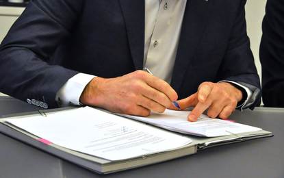 Ondertekening